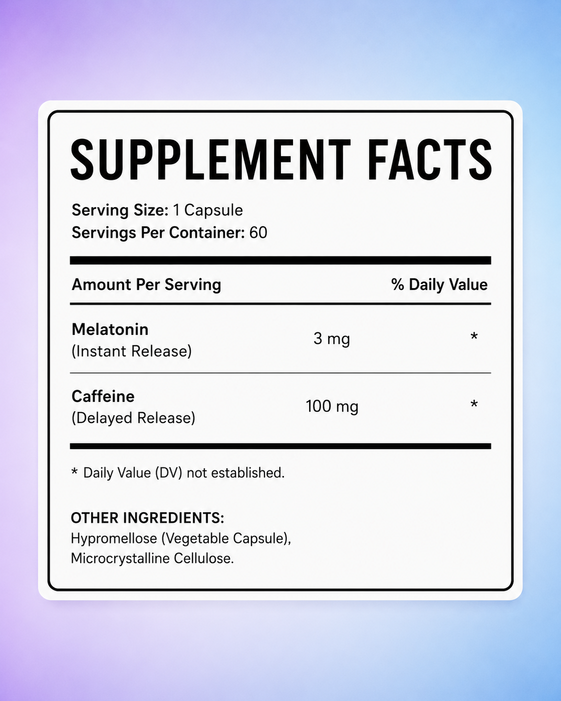 Aurora - Sleep & Wake Support | 60 Capsules