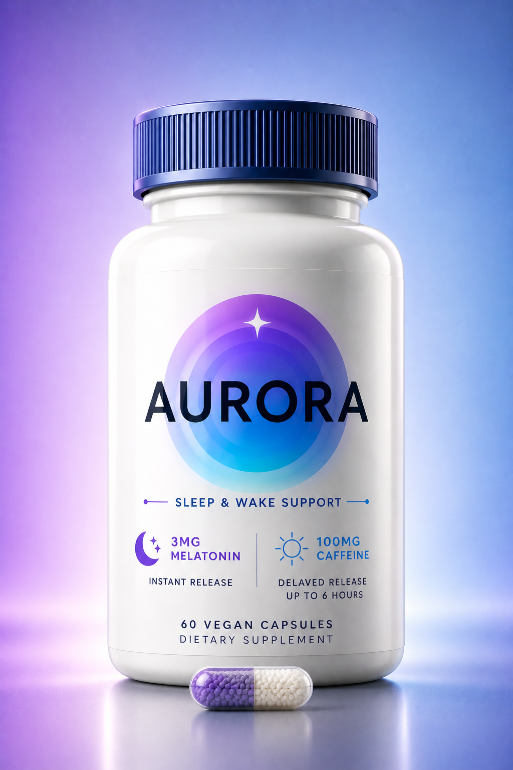 Aurora - Sleep & Wake Support | 60 Capsules